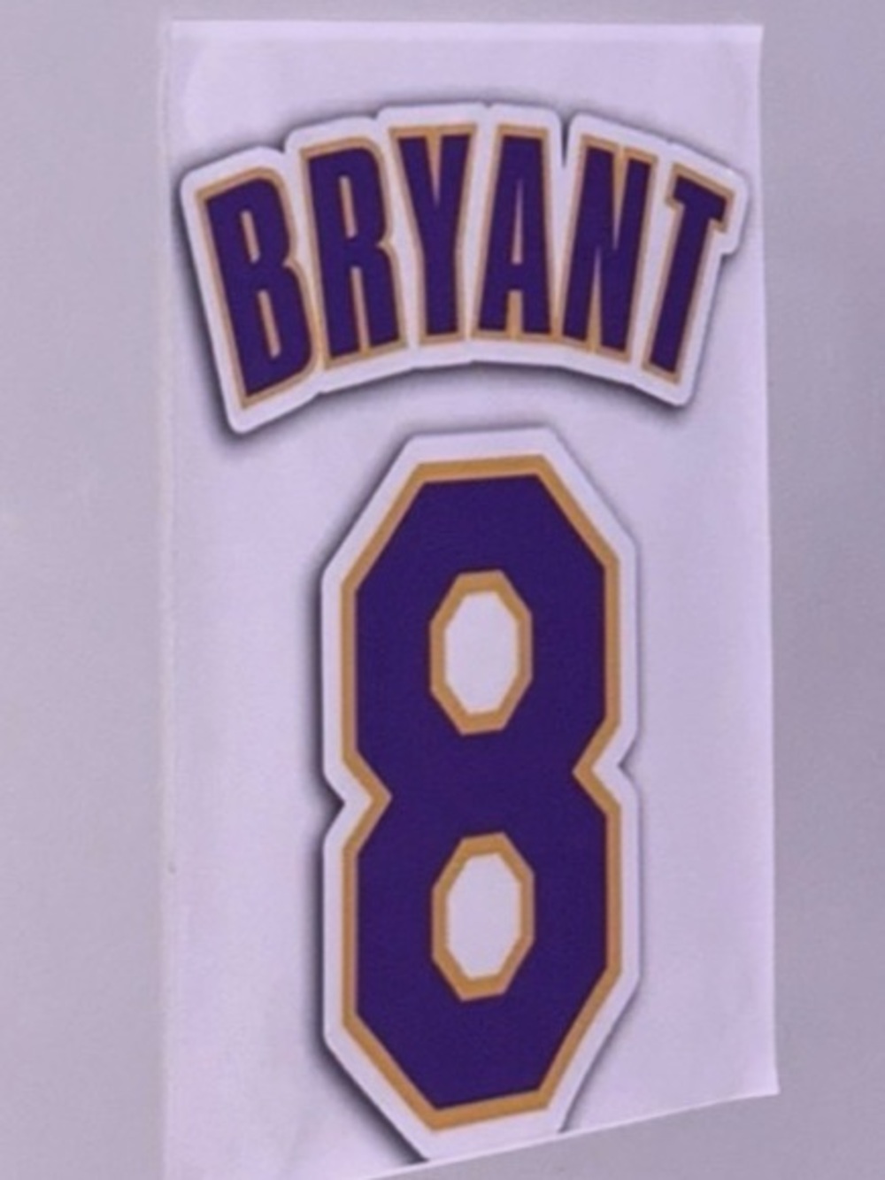 KOBE BRYANT DISPLAYS ON PERMANENT ART CANVAS. PORTRAIT OF HIMSELF AND JERSEY! - Picture 4 of 5